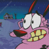 Courage The Cowardly Dog Diamond Paintings