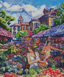 Farmer Market Tim Gilliland Diamond Paintings