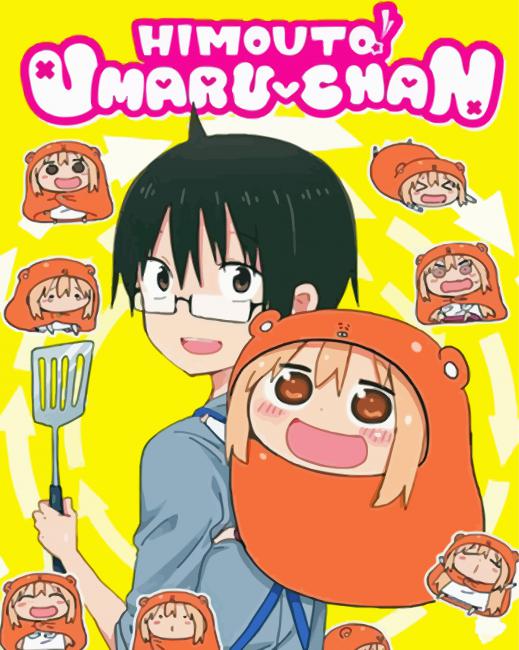 Himouto Umaru Chan Anime Poster Diamond Paintings