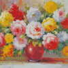 Impressionist Vase Flowers Diamond Paintings