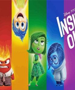 Inside Out Disney Movie Diamond Paintings