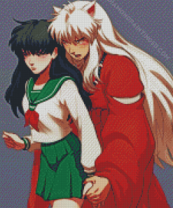 Kagome And Inuyasha Diamond Paintings