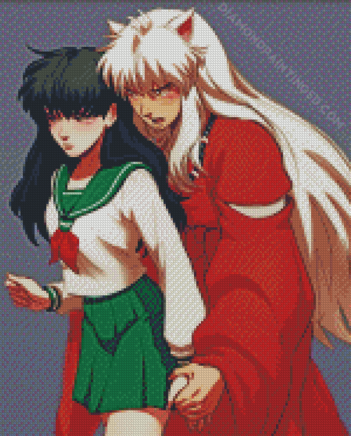 Kagome And Inuyasha Diamond Paintings