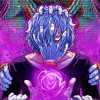 Neon Tomura Shigaraki Diamond Paintings