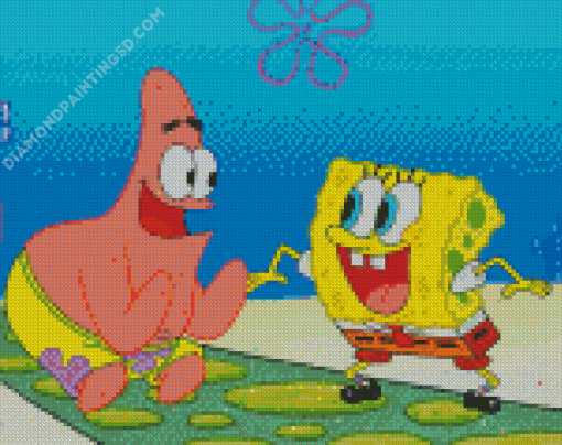 Spongbob Squarepants Diamond Paintings