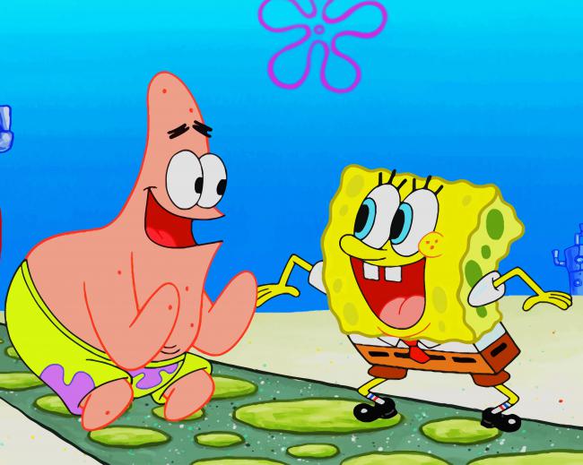 Spongbob Squarepants Diamond Paintings