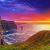 Sunset Irish Scenery Diamond Paintings