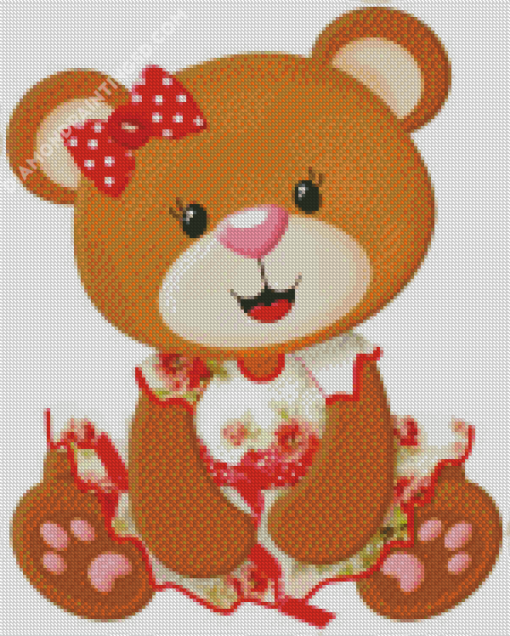 Teddy Bear Diamond Paintings