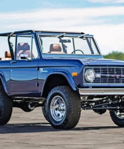 1977 Bronco Four Wheel Drive Diamond Paintings