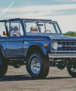 1977 Bronco Four Wheel Drive Diamond Paintings