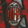 Ac Milan Football Club Logo Diamond Paintings