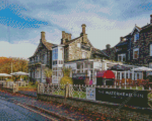 Ambleside Buildings Diamond Paintings