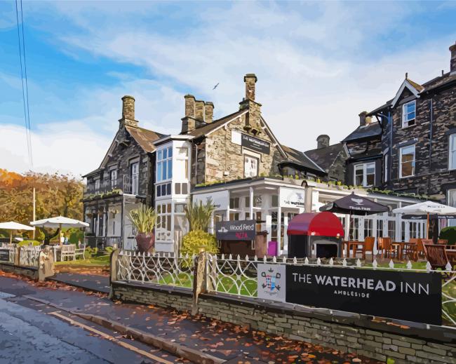 Ambleside Buildings Diamond Paintings