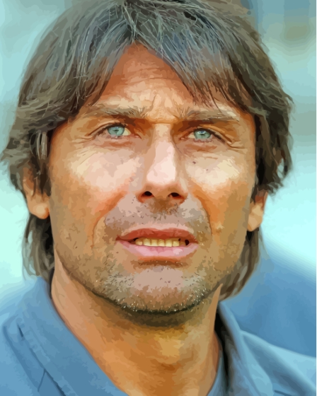 Antonio Conte Football Former Diamond Paintings