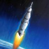 Apollo 11 Rocket Diamond Paintings