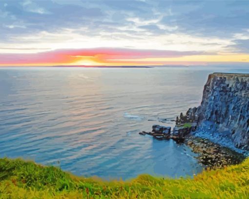 Aran Islands Sunset Diamond Paintings