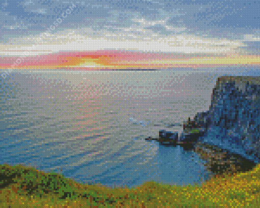 Aran Islands Sunset Diamond Paintings