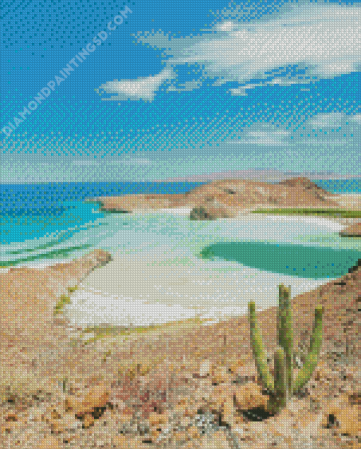 Baja Coast Landscape Diamond Paintings