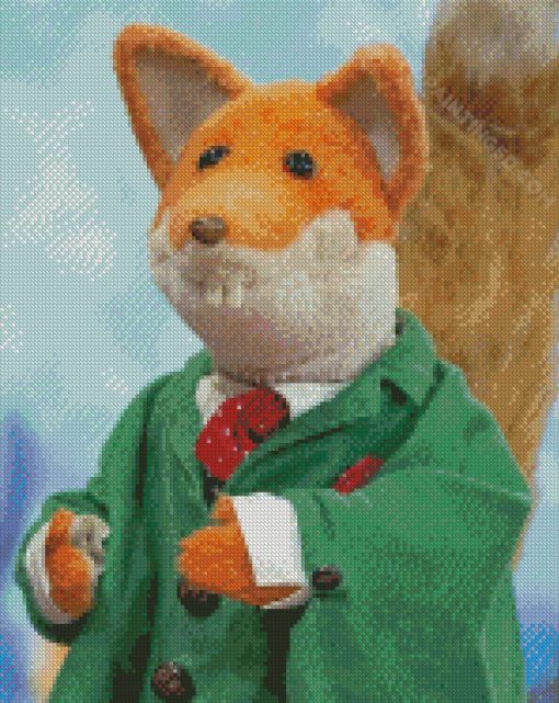 Basil Brush Cartoon Diamond Paintings