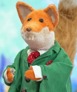 Basil Brush Cartoon Diamond Paintings