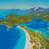 Blue Lagoon In Oludeniz Diamond Paintings