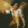 Boy And Rabbit Raeburn Diamond Paintings