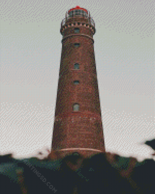 Brick Lighthouse Diamond Paintings