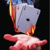 Burning Poker Cards Diamond Paintings