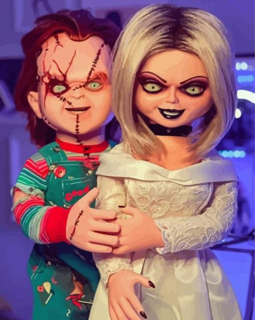 Chucky Bride Diamond Paintings