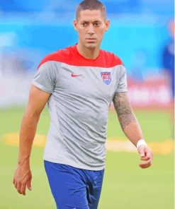 Clint Dempsey American Footballer Diamond Paintings