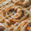 Close Up Homemade Cinnamon Rolls Diamond Paintings