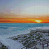 Destin Florida at Sunset Diamond Paintings