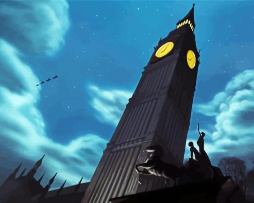 Disney Big Ben London Diamond Paintings