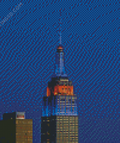 Empire State New York Building Diamond Paintings