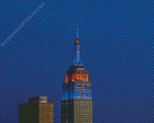 Empire State New York Building Diamond Paintings