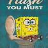 Flush You Must SpongeBob Diamond Paintings