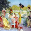 Girls Tea Party Diamond Paintings