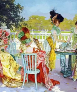 Girls Tea Party Diamond Paintings