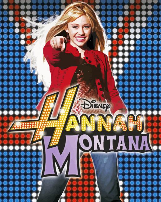 Hannah Montana Poster Diamond Paintings