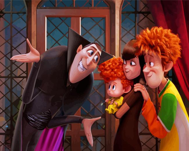 Hotel Transylvania Characters Diamond Paintings