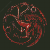 House Targaryen Logo Diamond Paintings