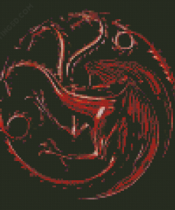 House Targaryen Logo Diamond Paintings