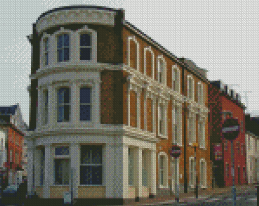 Houses in Aldershot Diamond Paintings