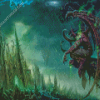 Illidan Stormrage Warcraft Series Character Diamond Paintings