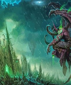 Illidan Stormrage Warcraft Series Character Diamond Paintings