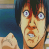 Iori Grand Blue Character Funny Face Diamond Paintings