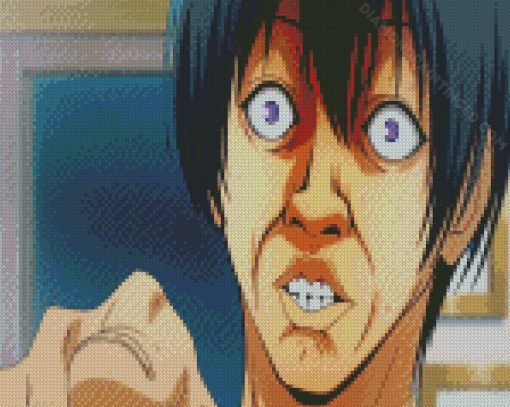 Iori Grand Blue Character Funny Face Diamond Paintings