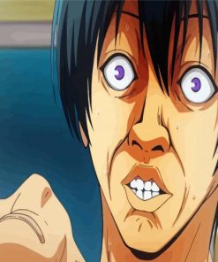 Iori Grand Blue Character Funny Face Diamond Paintings