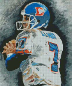 John Elway Art Diamond Paintings