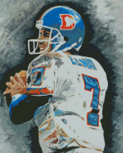 John Elway Art Diamond Paintings